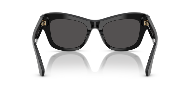 Burberry BE4442U 300187 Negro / Gris oscuro vista 4
