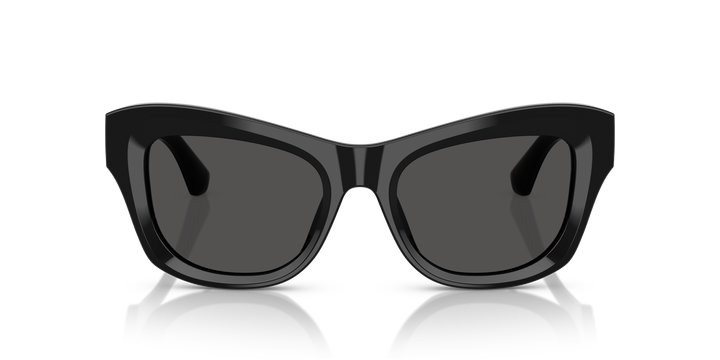 Burberry BE4442U 300187 Negro / Gris oscuro vista 5