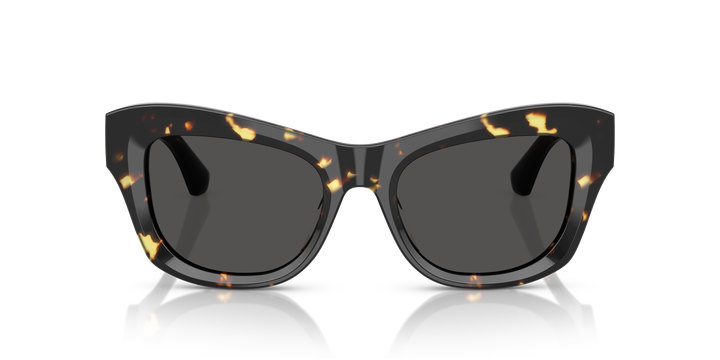 Burberry BE4442U 410687 Havana Amarillo / Gris oscuro vista 5