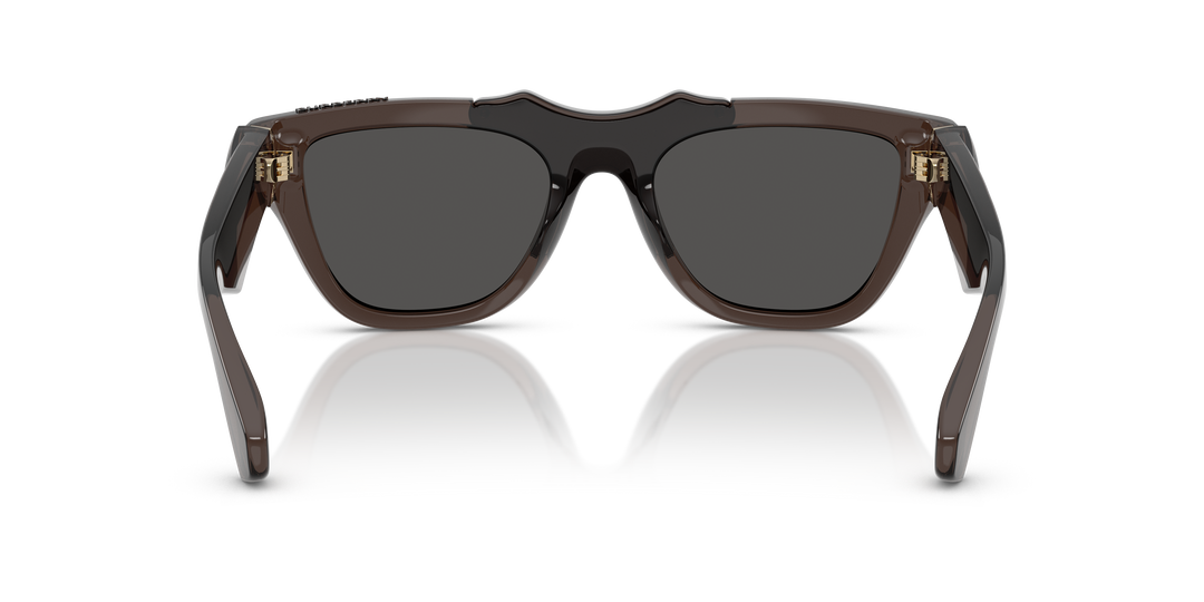 Burberry BE4445U 411287 Gris oscuro vista 4