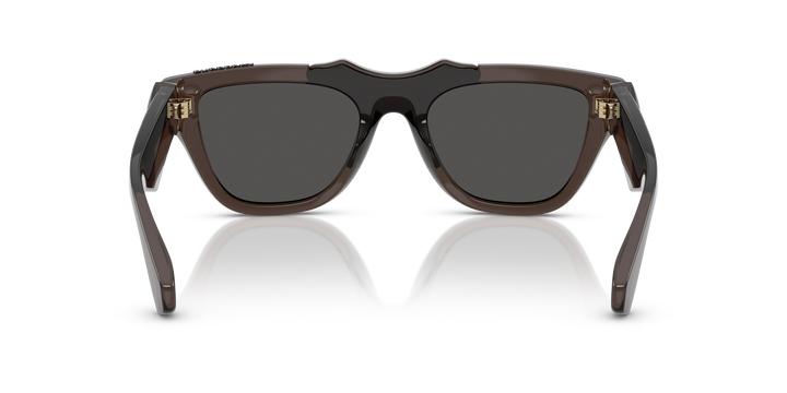 Burberry BE4445U 411287 Gris oscuro vista 4