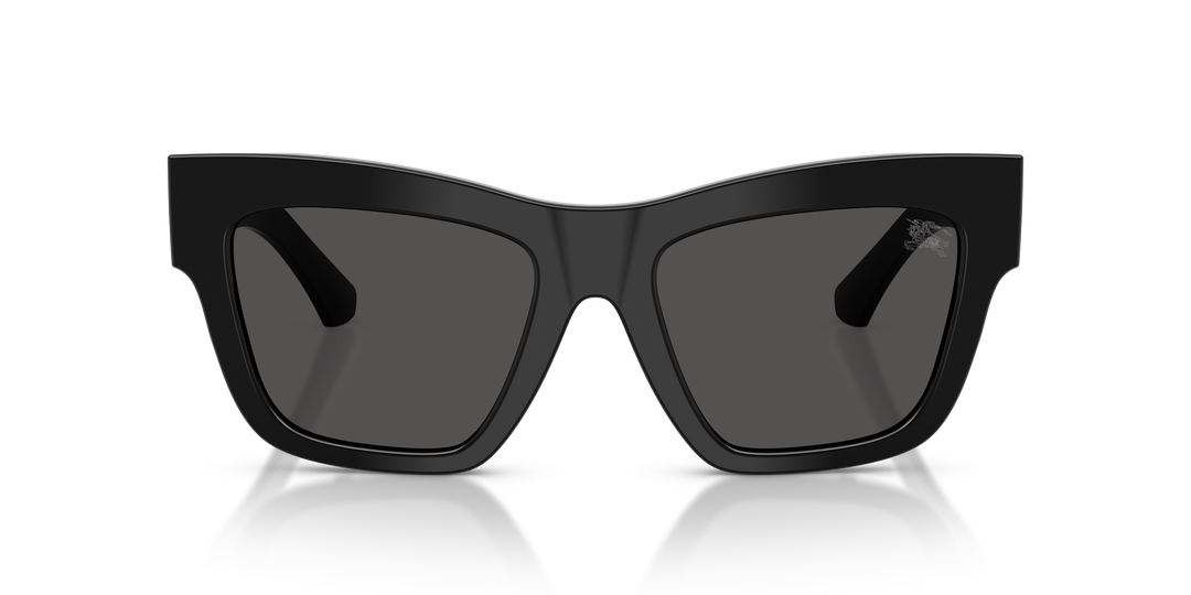 Burberry BE4449 300187 Negro / Gris oscuro vista 5