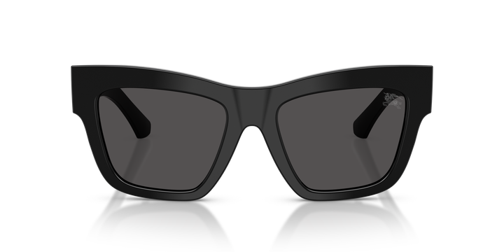 Burberry BE4449 300187 Negro / Gris oscuro vista 5