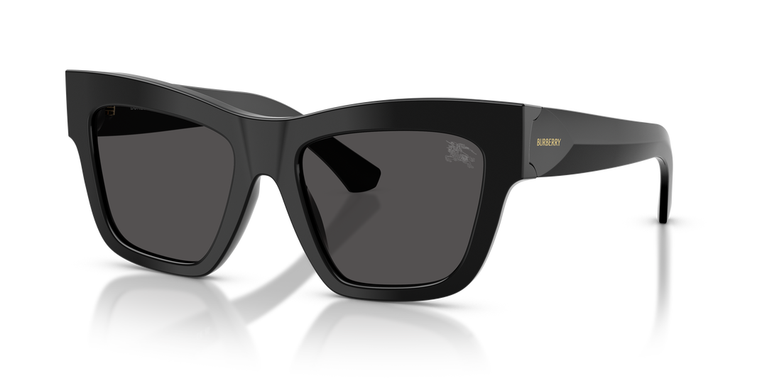 Burberry BE4449 300187 Negro / Gris oscuro vista 2