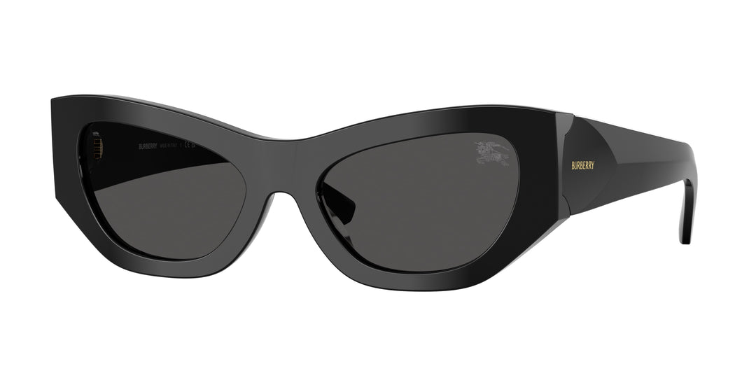 Burberry BE4450U 300187 Negro / Gris oscuro vista 1