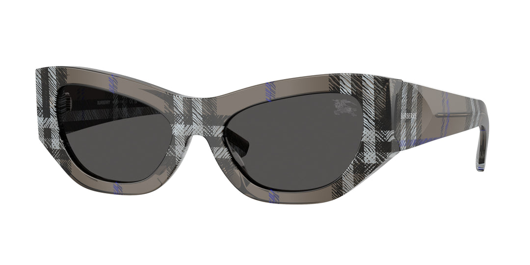 Burberry BE4450U 414787 Liquen A Cuadros / Gris oscuro vista 1