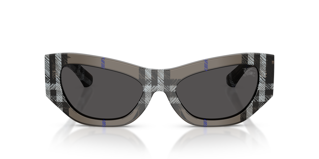Burberry BE4450U 414787 Liquen A Cuadros / Gris oscuro vista 5