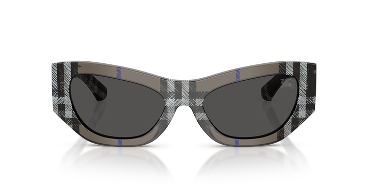 Burberry BE4450U 414787 Liquen A Cuadros / Gris oscuro vista 5