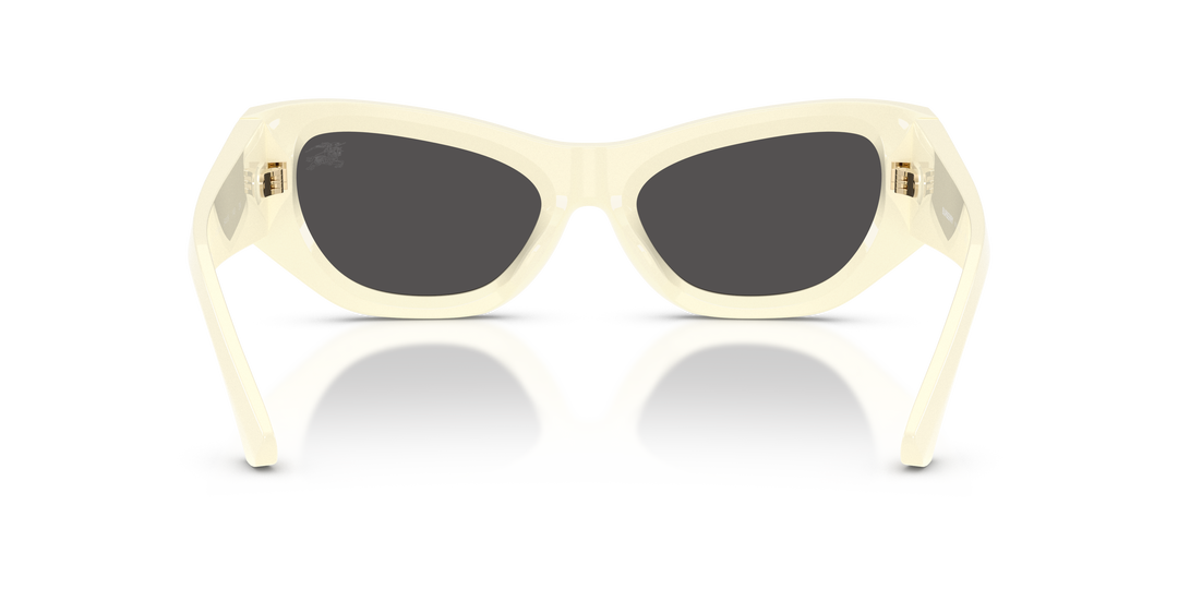 Burberry BE4450U 415887 Marfil Blanco / Gris oscuro vista 4