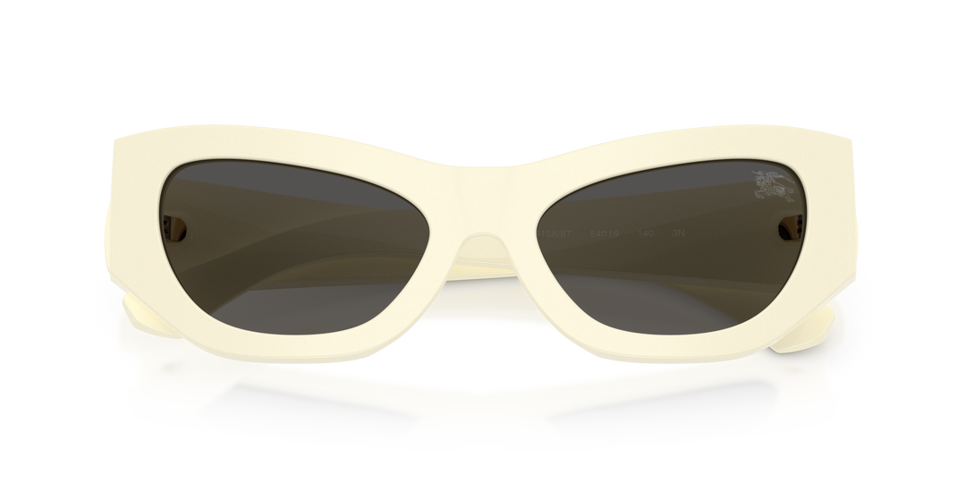 Burberry BE4450U 415887 Marfil Blanco / Gris oscuro vista 6