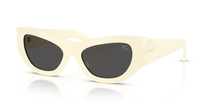 Burberry BE4450U 415887 Marfil Blanco / Gris oscuro vista 2