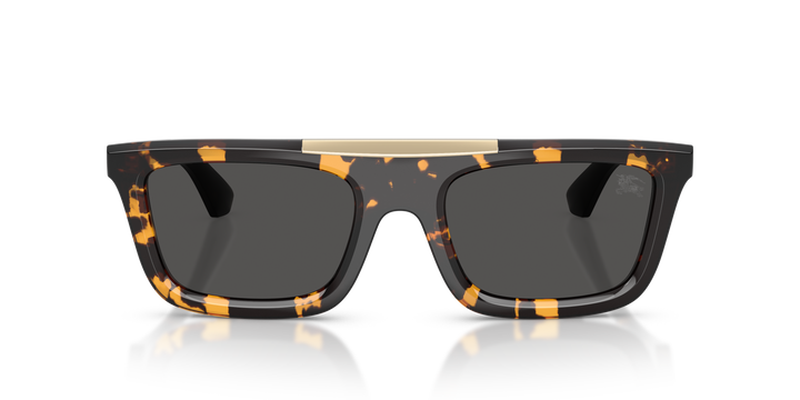 Burberry BE4451U 410687 Havana Amarillo / Gris oscuro vista 5