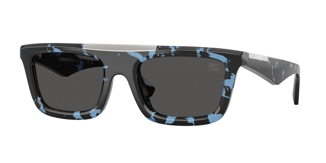 Burberry BE4451U 411187 Havana Azul / Gris oscuro vista 1