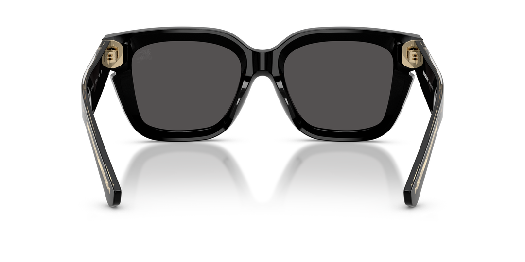 Burberry BE4453 300187 Negro / Gris oscuro vista 4