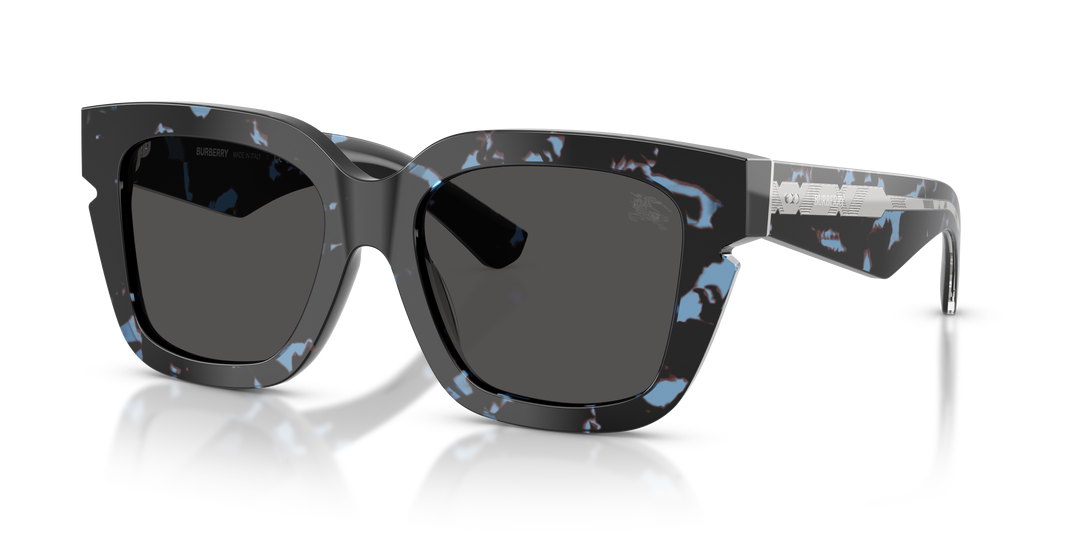 Burberry BE4453 411187 Havana Azul / Gris oscuro vista 2