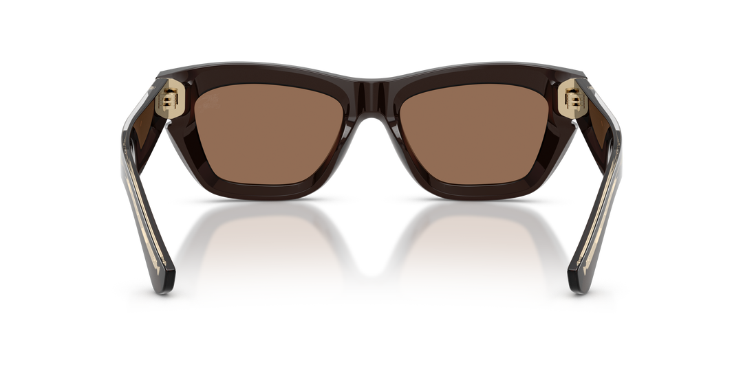 Burberry BE4454 411673 Marrón oscuro vista 4