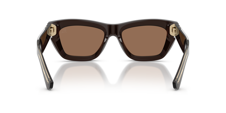 Burberry BE4454 411673 Marrón oscuro vista 4