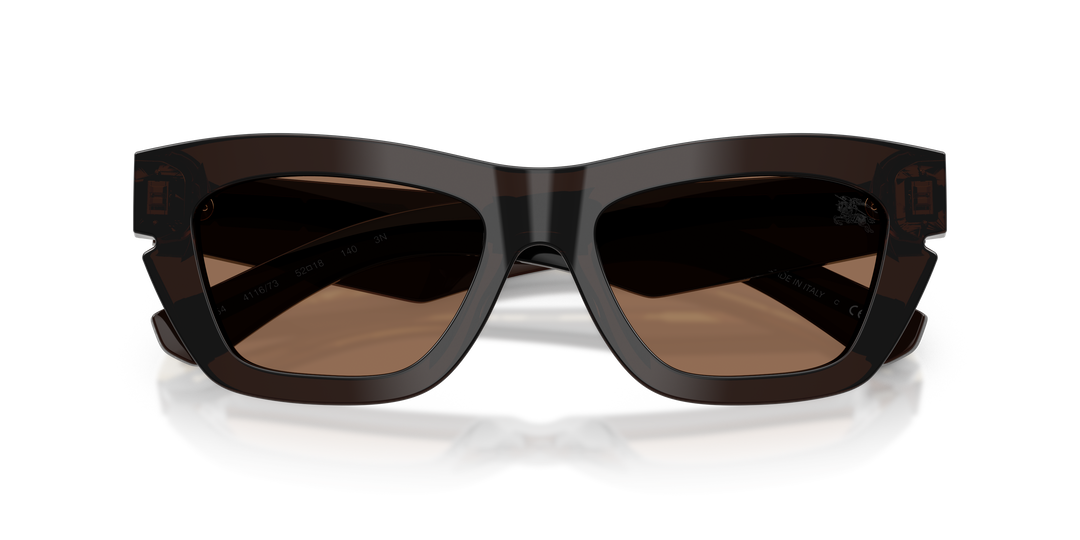 Burberry BE4454 411673 Marrón oscuro vista 6