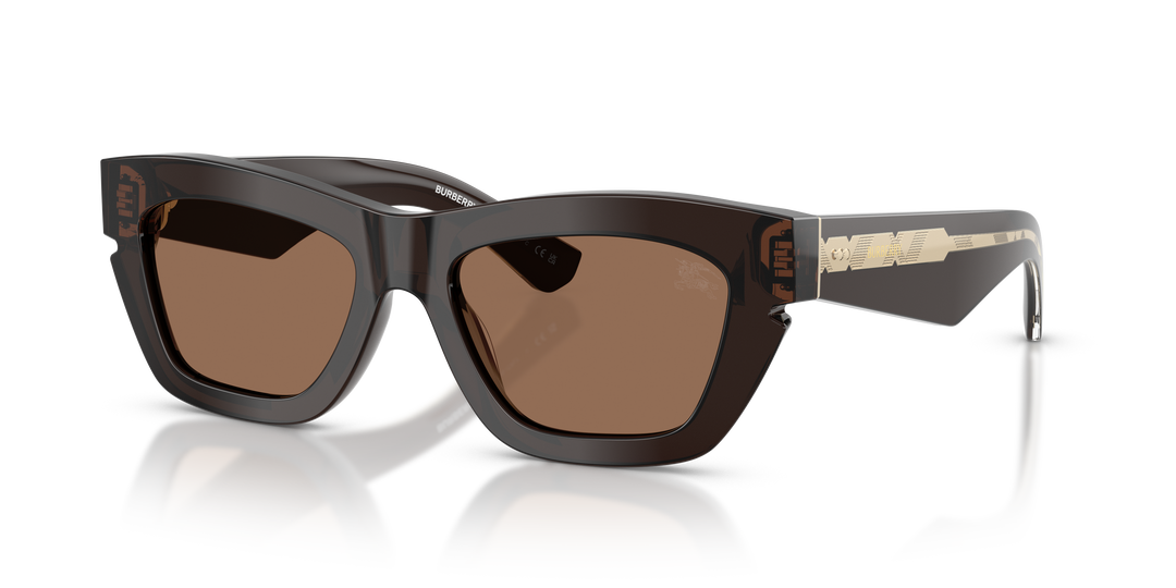 Burberry BE4454 411673 Marrón oscuro vista 2