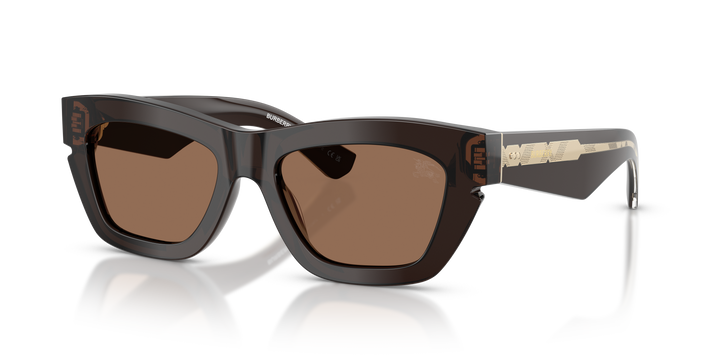 Burberry BE4454 411673 Marrón oscuro vista 2