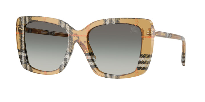 Burberry Be4456 416311 Arena a cuadros / Gris Degradé