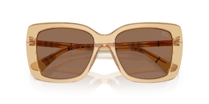 Burberry BE4456 416773 Beige / Marrón oscuro vista 6