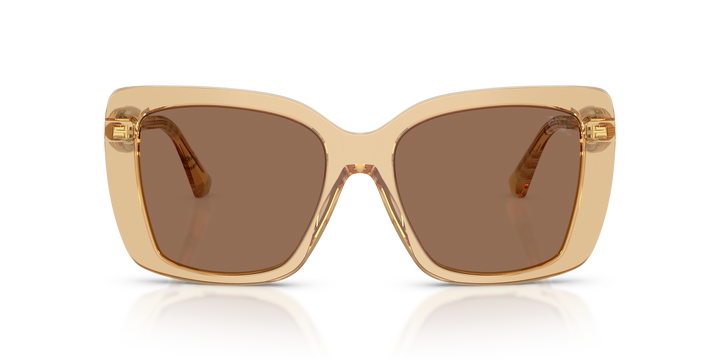 Burberry BE4456 416773 Beige / Marrón oscuro vista 5