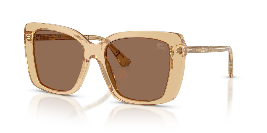 Burberry BE4456 416773 Beige / Marrón oscuro vista 2
