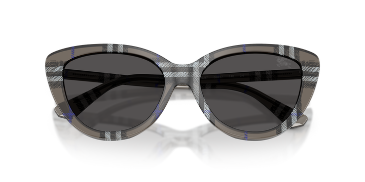 Burberry BE4457 416687 Liquen A Cuadros / Gris oscuro vista 6
