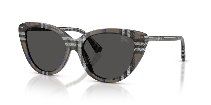 Burberry BE4457 416687 Liquen A Cuadros / Gris oscuro vista 2