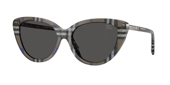 Burberry BE4457 416687 Liquen A Cuadros / Gris oscuro vista 1
