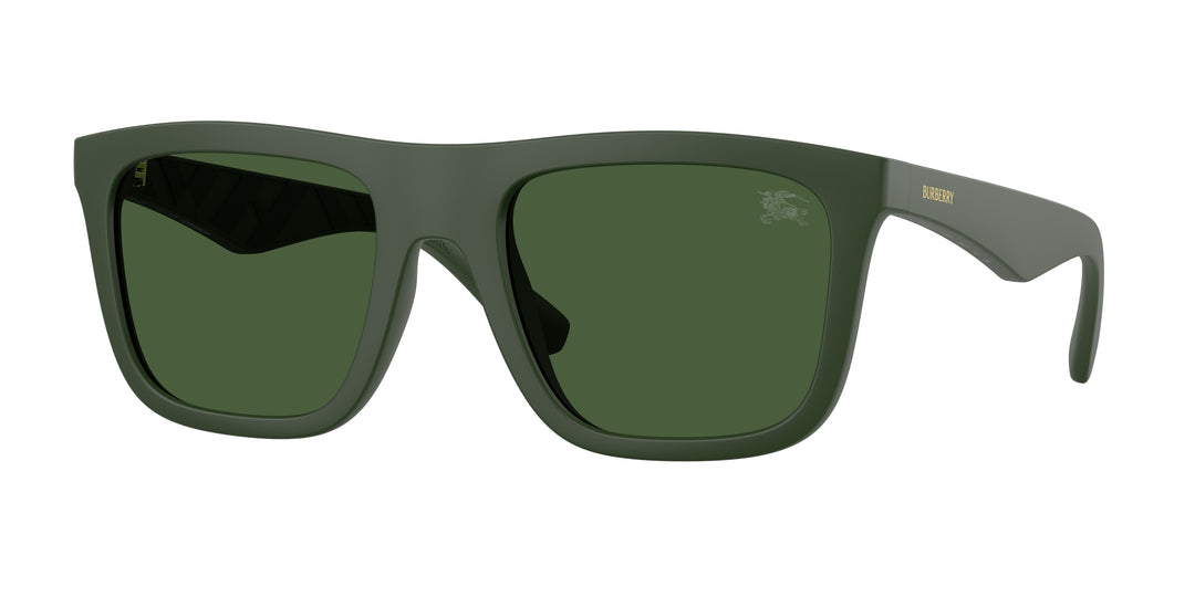 Burberry BE4458U 417071 Verde mate / Verde oscuro vista 1