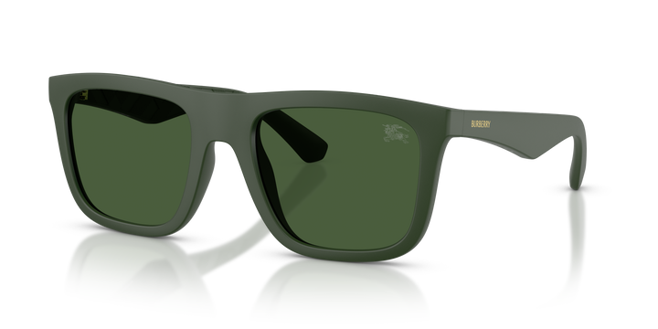 Burberry BE4458U 417071 Verde mate / Verde oscuro vista 2