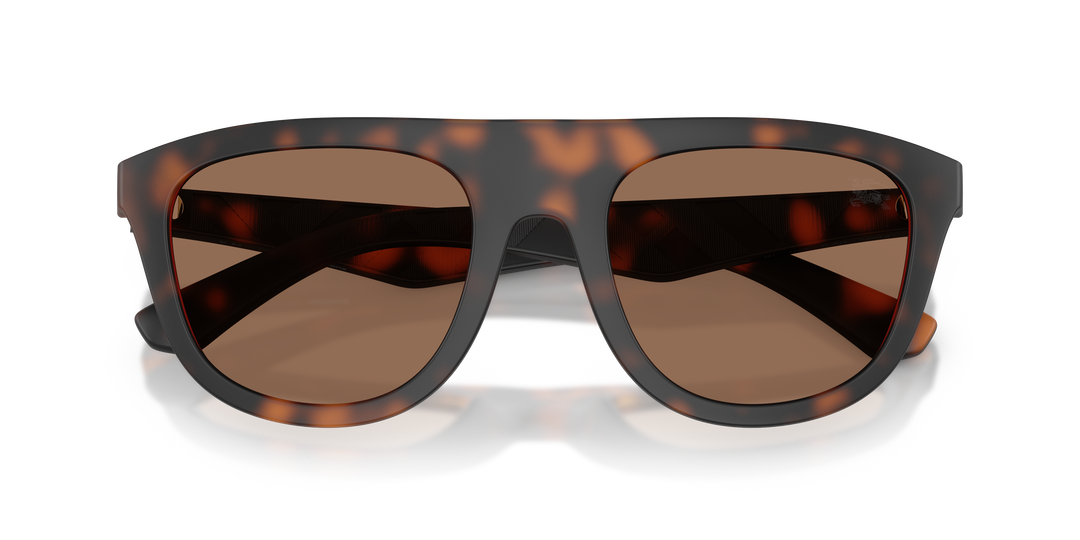 Burberry BE4459U 353673 Havana oscuro mate / Marrón oscuro vista 6