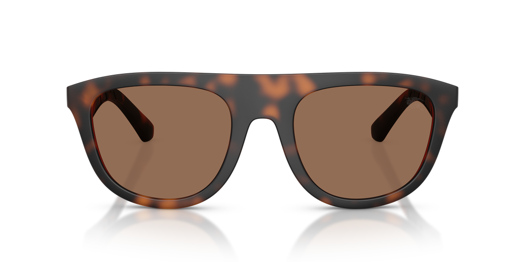 Burberry BE4459U 353673 Havana oscuro mate / Marrón oscuro vista 5