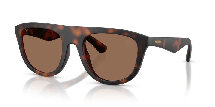 Burberry BE4459U 353673 Havana oscuro mate / Marrón oscuro vista 2