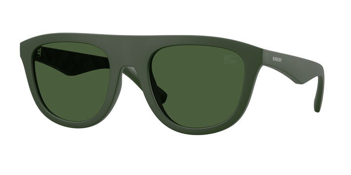 Burberry BE4459U 417071 Verde mate / Verde oscuro vista 1