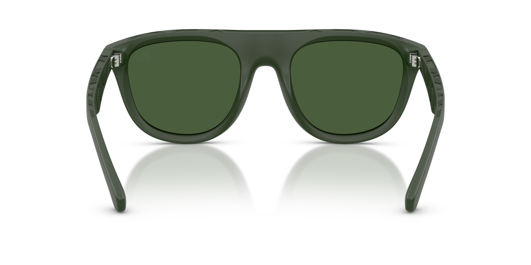 Burberry BE4459U 417071 Verde mate / Verde oscuro vista 4