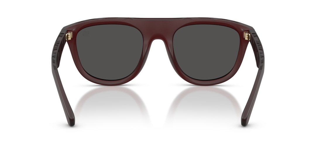 Burberry BE4459U 417187 Burdeos mate / Gris oscuro vista 4