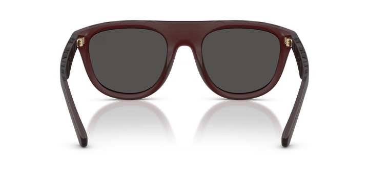 Burberry BE4459U 417187 Burdeos mate / Gris oscuro vista 4