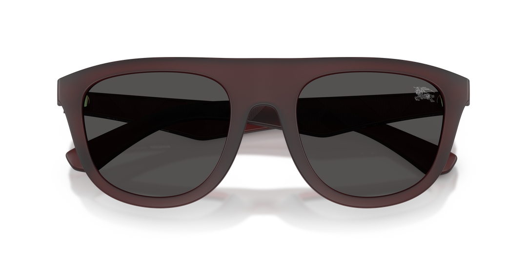 Burberry BE4459U 417187 Burdeos mate / Gris oscuro vista 6