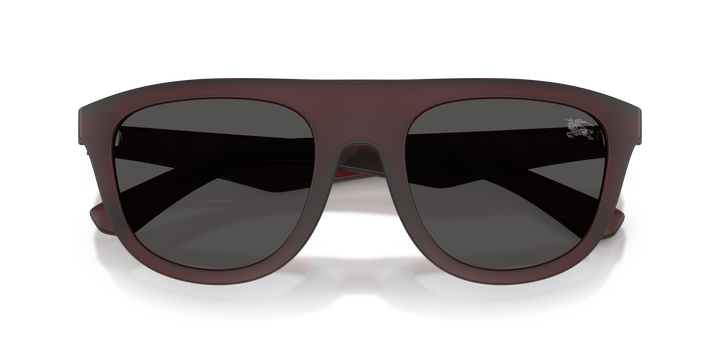 Burberry BE4459U 417187 Burdeos mate / Gris oscuro vista 6