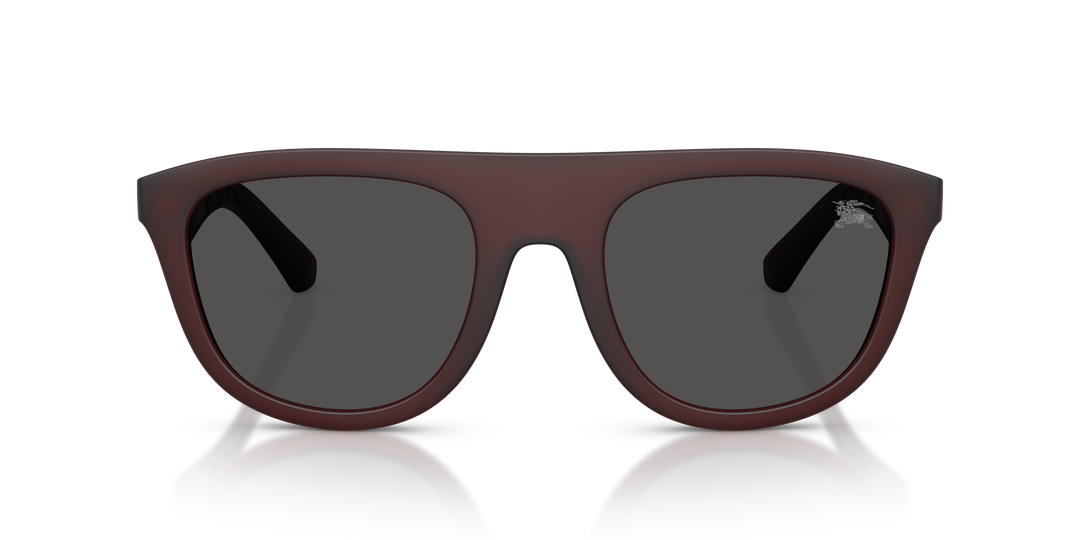 Burberry BE4459U 417187 Burdeos mate / Gris oscuro vista 5