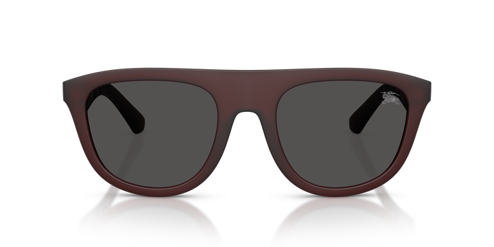 Burberry BE4459U 417187 Burdeos mate / Gris oscuro vista 5