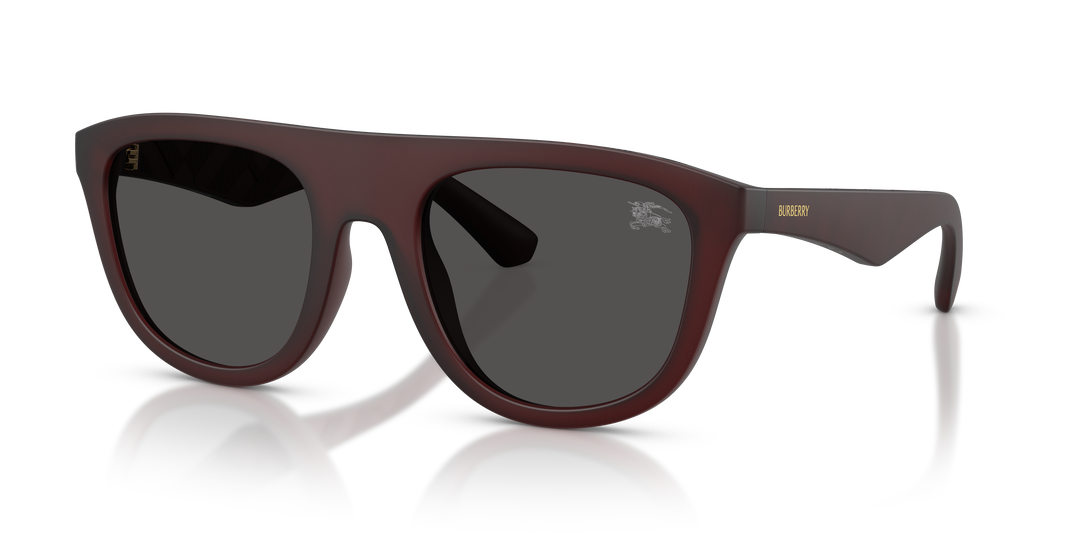 Burberry BE4459U 417187 Burdeos mate / Gris oscuro vista 2