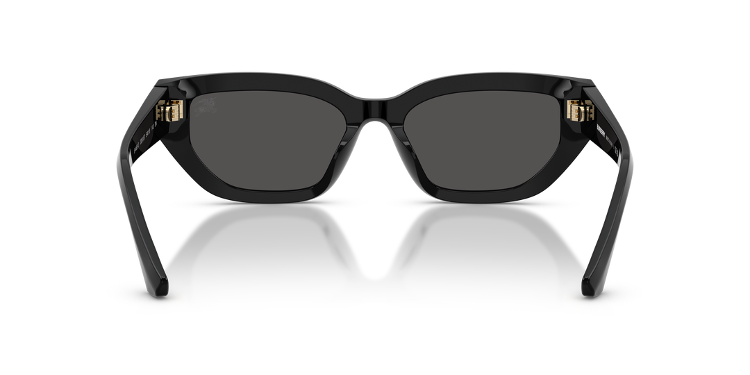 Burberry BE4463D 300187 Negro / Gris oscuro vista 4