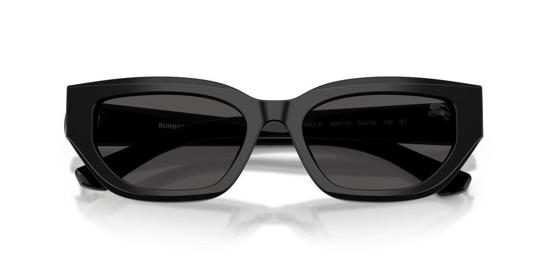 Burberry BE4463D 300187 Negro / Gris oscuro vista 6