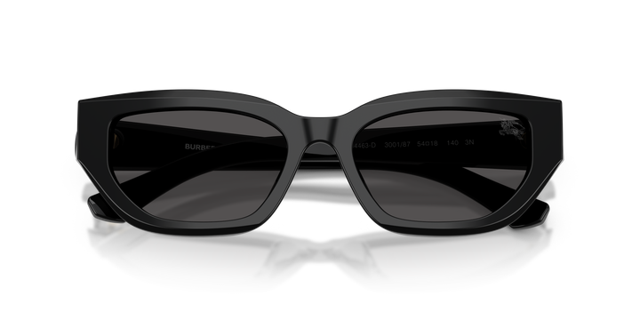Burberry BE4463D 300187 Negro / Gris oscuro vista 6