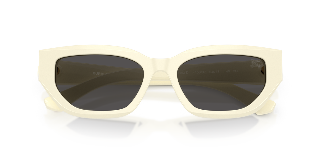 Burberry BE4463D 415887 Blanco / Gris oscuro vista 6