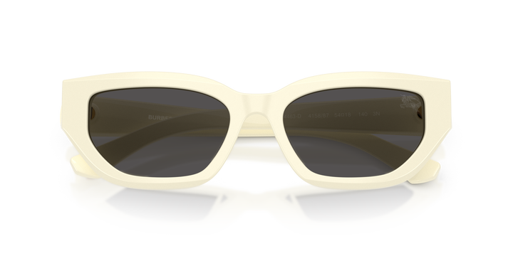 Burberry BE4463D 415887 Blanco / Gris oscuro vista 6